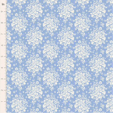 Tilda, Tilda Fabrics, Tilda Something Blue, 100666 Picknic Sky