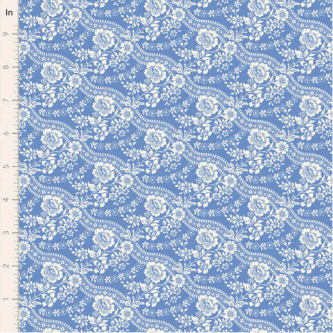 Tilda, Tilda Fabrics, Tilda Something Blue, 110165 Celeste Blue