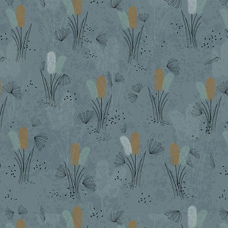 Wisp on the Wind, Ink & Arrow Fabrics, QT Fabrics, 31784 Q Dusty Teal