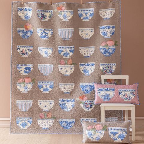 Tilda, Tilda Fabrics, Tilda Something Blue, Bowl Collection