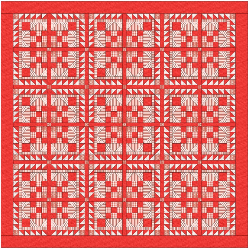 Fundamentally Fabulous Georgia Block of the Month Quilt, Zoe Clifton Designs, Devonstone Collections, Fundamentals Fabric, Fundamentally Fabulous Quilt, Fundamentally Fabulous Georgia