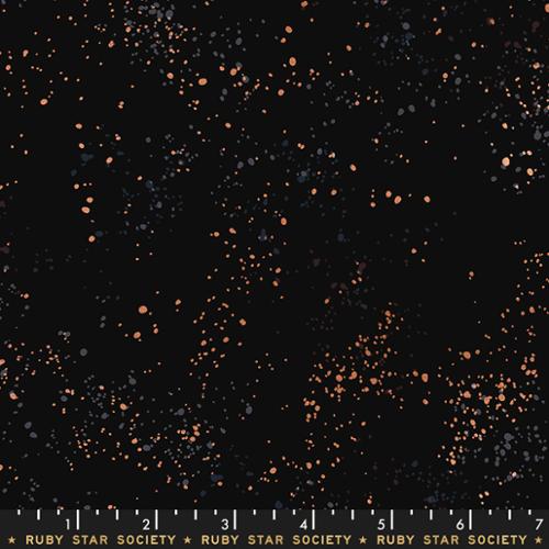 RS5027 61M - Metallic Black Moda Fabrics, Moda Speckled, Ruby Star Society, RSS Fabrics, RSS Speckled, RS5027 61M - Metallic Black