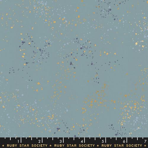 RS5027 48M - Metallic Soft Blue Moda Fabrics, Moda Speckled, Ruby Star Society, RSS Fabrics, RSS Speckled,RS5027 48M - Metallic Soft Blue