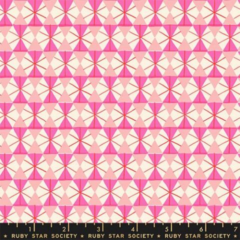 Merry Happy by Ruby Star Society, RSS, Ruby Star Society, RSS Christmas fabric, Christmas fabric, RS3102 13 - Happy Hexie Lipstick
