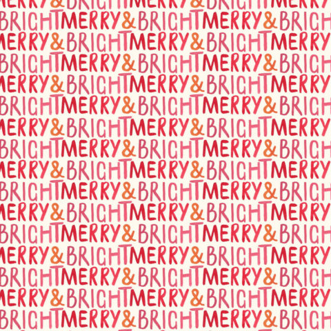 Lewis & Irene - Merry Happy Christmas by Blue Bell Gray - Merry & Bright Candy BG 098