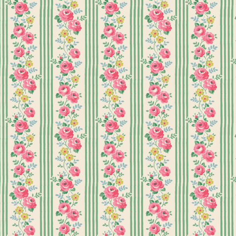 Cath Kidston Signature Collection, Cath Kidston Fabric, Cath Kidston Fabric Australia, Riley Blake Designs, Riley Blake Fabric, Devonstone Collections, C18372 Green