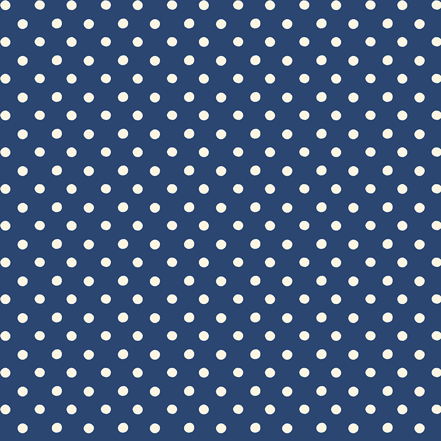 Cath R9iley Cath Kidston Signature Collection - C18374 Navy - Bellarine Sewing Centre