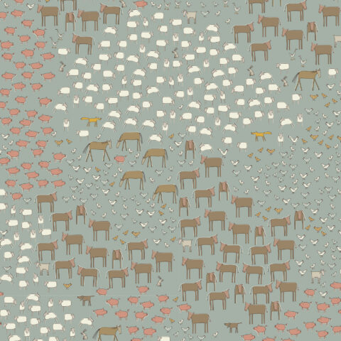 Appleby Farm, Hatched and Patched, Annie Downs, Appleby Farm Fabric, Devonstone Collections, DV7734