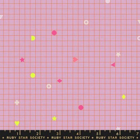 Ruby Star Society, RSS, RSS Fabric, Ruby Star Society Fabric, Lofi, Lofi Linens, Lofi by Ruby Star Society, Moda Fabrics, RS1135 17CL - Power Grid Wisteria