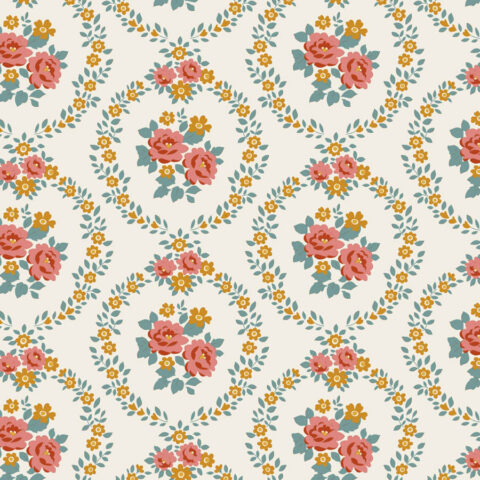 Tilda Village Life, Tilda fabrics, Tilda Australia, 100682 Mable Warm Cream