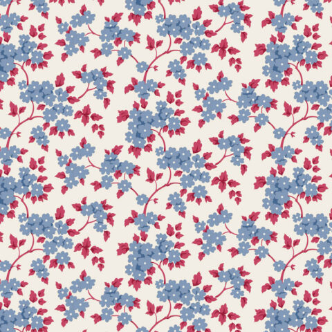 Tilda Village Life, Tilda fabrics, Tilda Australia, 100696 Ruth Blue