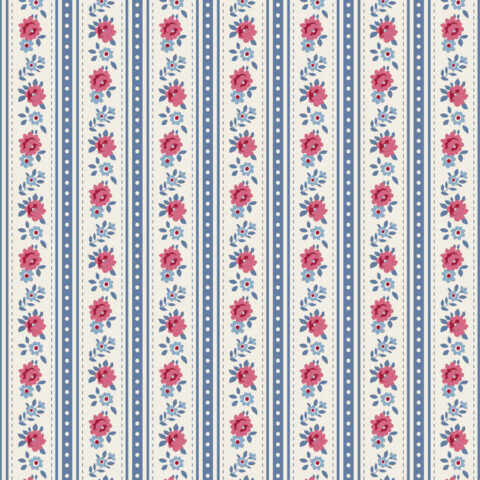 Tilda Village Life, Tilda fabrics, Tilda Australia, 100700 Agnes Blue