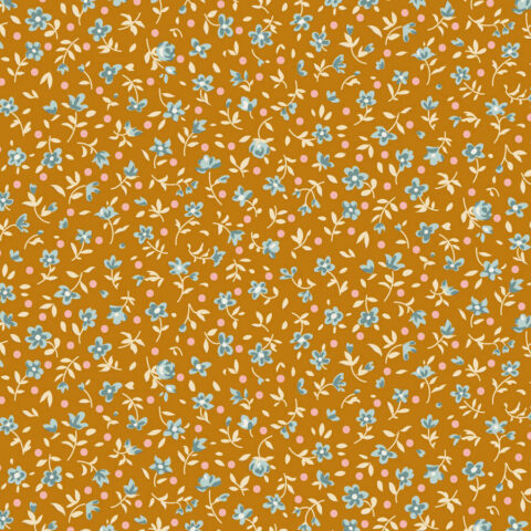 Tilda Village Life, Tilda fabrics, Tilda Australia, 110174 Mae Ochre