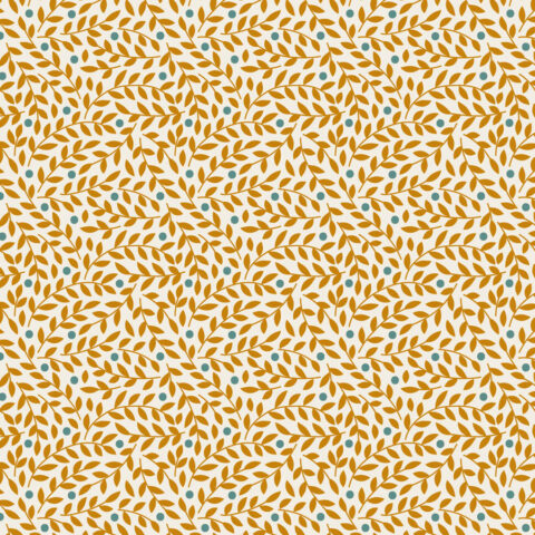 Tilda Village Life, Tilda fabrics, Tilda Australia, 110175 Lillian Ochre