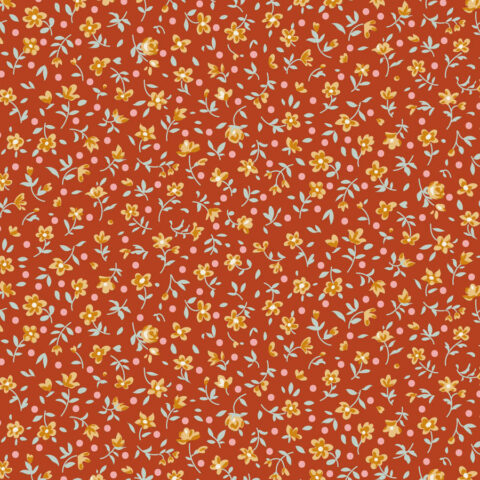 Tilda Village Life, Tilda fabrics, Tilda Australia, 110176 Mae Rust