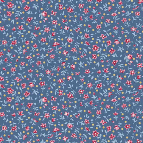 Tilda Village Life, Tilda fabrics, Tilda Australia, 110185 Mae Blue