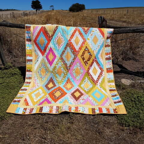 Diamond Quilt, Zoe Clifton Designs, patchwork patterns,