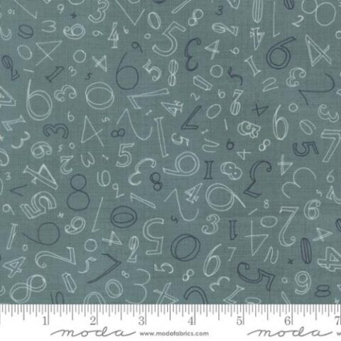 Janet Clare, Janet Clare fabric, Data by Janet Clare, Moda Fabrics, 24671 14 - Numerals Turing