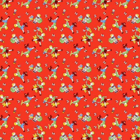 Whistler Studios - StoryBook 22 - 53201-1 - Chasing Butterflies Red