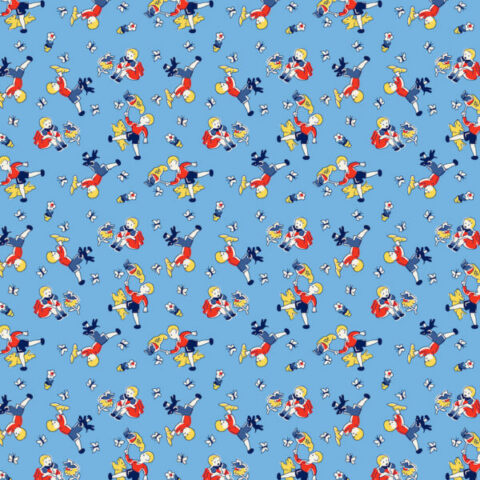 Whistler Studios - StoryBook 22 - 53201-3 - Chasing Butterflies Blue