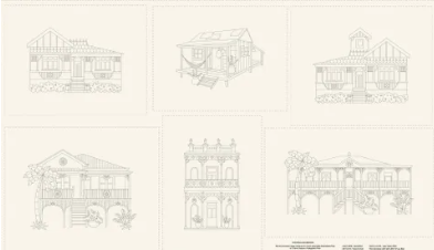 DV7986 - Home Sweet Home Stitchery