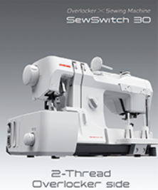 NEW - Janome - SewSwitch 30 - Dual Sewing and Overlocking Machine