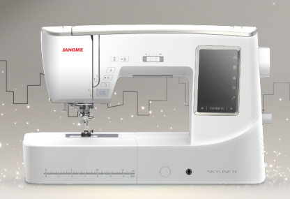 NEW - Janome - Skyline S8 - Sewing Machine