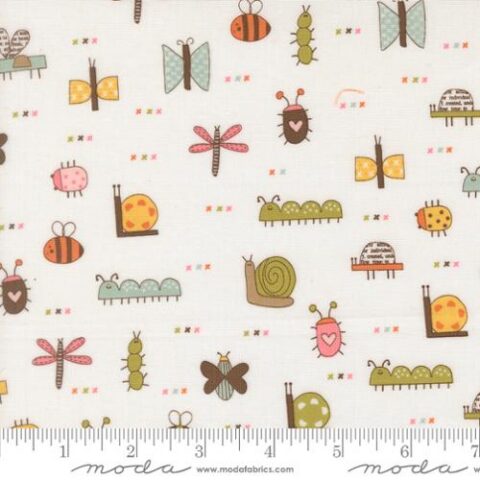Bug Collector, Sweetwater Fabric, Sweetwater, Moda Fabrics, Bug Collector by Sweetwater, 55731 11 - Bug Collector Cloud