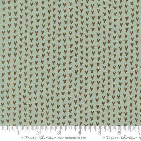 Bug Collector, Sweetwater Fabric, Sweetwater, Moda Fabrics, Bug Collector by Sweetwater, 55734 22 - Love Bug Heart - Sky