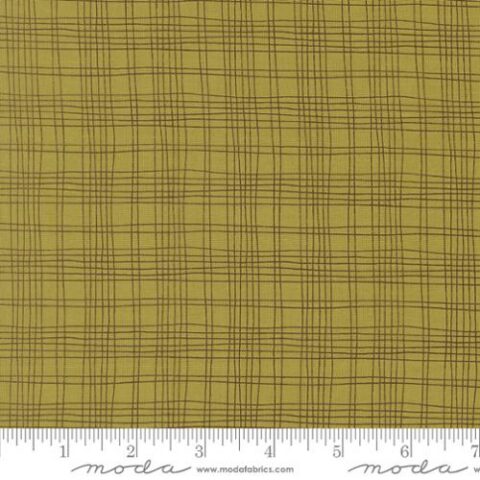 Bug Collector, Sweetwater Fabric, Sweetwater, Moda Fabrics, Bug Collector by Sweetwater, 55737 17 - Plaid Checks - Leaf