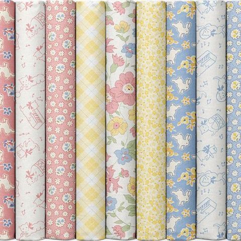 Judie Rothermel, Aunt Grace Rock My Baby, Marcus Fabrics, Fat Quarter Bundle
